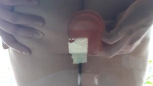 Hard Anal Pounding With Dildo