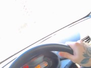 I sucked on the uber driver while he was driving  12/16