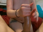 Footjob's are a special kind of foreplay and she's got it down! 11/16