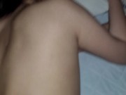 【Full-HD:超高画質】早朝目が覚めてお尻をチ〇チ〇にスリスリしていたらバックから挿入されて、中出しされました.♡ 7/16