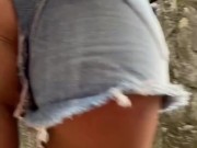 TEEN ALMOST CAUGHT FUCKING IN TOURIST HOTSPOT - RISKY PUBLIC SEX 15/16