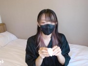 【おもちゃ責め】TENGA EGGをちんこに着けてパイパンまんこをハメ倒す！　　　　　日本人/素人カップル/個人撮影/ハメ撮り/無修正/パイパン/スマホ/女子大生/まろちゃんねる - Screenshot 3 of 16 - Amateur Wife