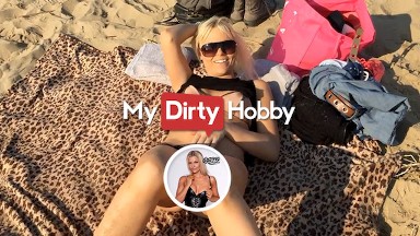 MyDirtyHobby - Hottie Bibixxx & Her Friend Love Getting Naked In Public & Enjoy Themselves