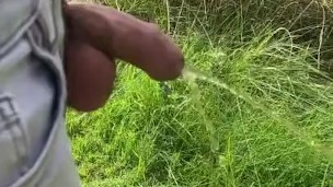 Pissing And Wanking In Nature