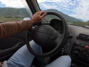 OMG !!! the lady puts her hand in my pants while I drive Daddy's car/ Shely81 3/16