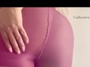 Gentle and slow rubbing in new tights!  1/16