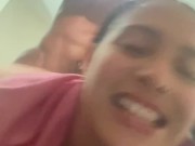 HORNY WIFE SENDS HORNY MESSAGE TO CHEATING HUSBAND WHILE HAVING SEX WITH NEW NEIGHBOR