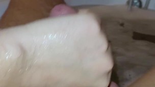 Play with my dick in bathroom 