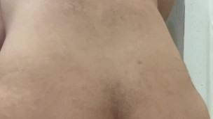 Trying out my new dildo