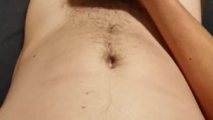 Midnight jerking with cumshot (loud)