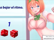 JOI interactivo. Masturbate exactamente al ritmo con este juego en español.