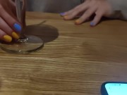 Having fun with Lovense Lush at the bar 10/16