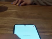 Having fun with Lovense Lush at the bar 6/16