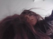 Giantess up and swallows you whole