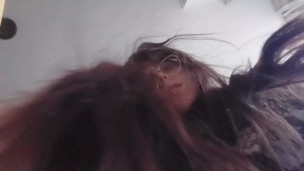 Giantess up and swallows you whole
