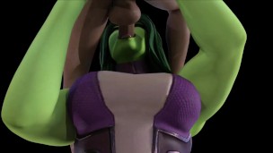 She Hulk shows tiny little man what she really wants