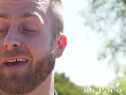 Fiending Couple Fucks Hot Business Man 1/16