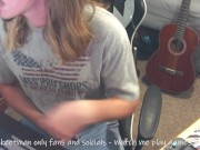 Moaning and precum - Talking to My fans on webcam verbal 1/16