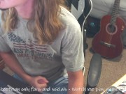 Moaning and precum - Talking to My fans on webcam verbal 2/16