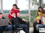 Cindy Shine and Isabella De Laa Explore Lesbian Play Before Getting DP Drilled With Cock During Group Sex 7/16