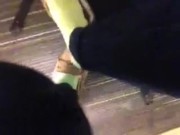 My Feet in class Clip #2 Frieda Ann Foot Fetish 6/16