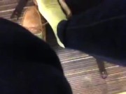 My Feet in class Clip #2 Frieda Ann Foot Fetish 7/16