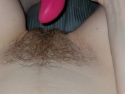 Giving myself a toe-curling orgasm with my toy before bed 🤤 16/16