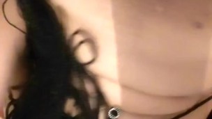 Horny schoolgirl puts cream on her butt and masturbates well 💦💦