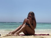 Returned to the hotel, jerked off and cum from fingers 5/16