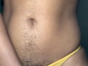 Watching Porn w the Window Open | EXTREMELY Hairy Black Pussy 12/16