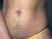 Watching Porn w the Window Open | EXTREMELY Hairy Black Pussy 15/16