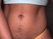 Watching Porn w the Window Open | EXTREMELY Hairy Black Pussy 4/16