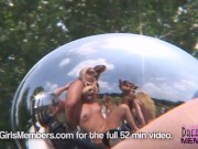 Big Boobed Exotic Dancer Frolic At Nudes A Poppin 13/16