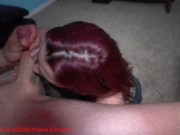 Goth Girl BLOWJOB until cumshot 7/16