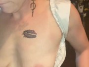 Amateur girlfriend CREAMS first bbc in front of cuck boyfriend 4/16