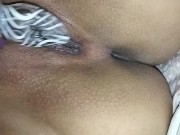 420 Petite Latina Smokes Weed And Ends Up Sticking Objects In Her Pussy  6/16