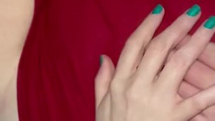 Close up hairy pussy fuck, dripping with cum
