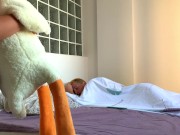 Calmed down my step sister who had a nightmare 1/16