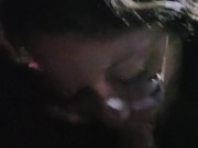 Wife sucking, fucking, and getting fingered to orgasm in vehicle  1/16