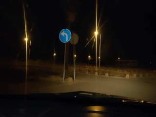 Sex with mother's friend in a car