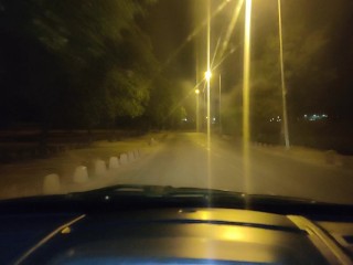 Sex with mother's friend in a car