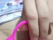 Después de grabar tiktoks un seguidor controla mi juguete y me hace venir 🔥 3/16