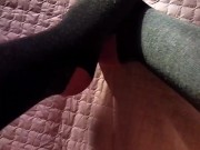 feet feet feet with nice socks