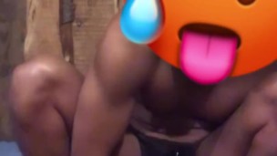 Pissing while dildo fuck me