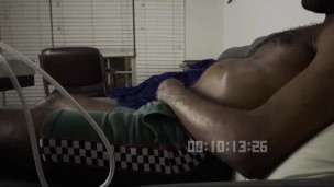 Couch belly inflation (time lapse)