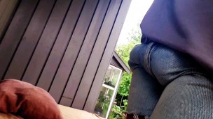 Jeans bulge