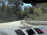 Vacation with pornstar Riley Star blowjob POV and giving a footjob 1/16