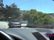 Vacation with pornstar Riley Star blowjob POV and giving a footjob 2/16