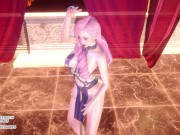 [MMD] Loona - PTT (Paint The Town) Sexy Kpop Dance Ahri Akali Seraphine League of Legends KDA 14/16