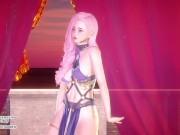 [MMD] Loona - PTT (Paint The Town) Sexy Kpop Dance Ahri Akali Seraphine League of Legends KDA 15/16